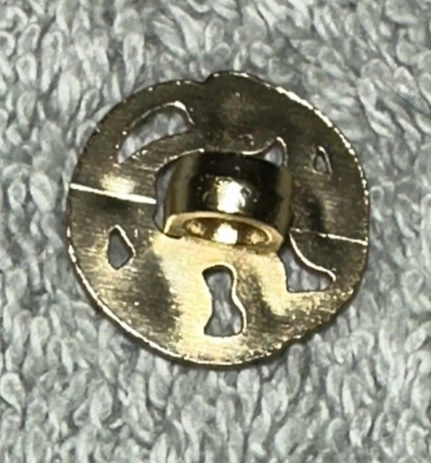Small Gold Button - Image 2 of 3