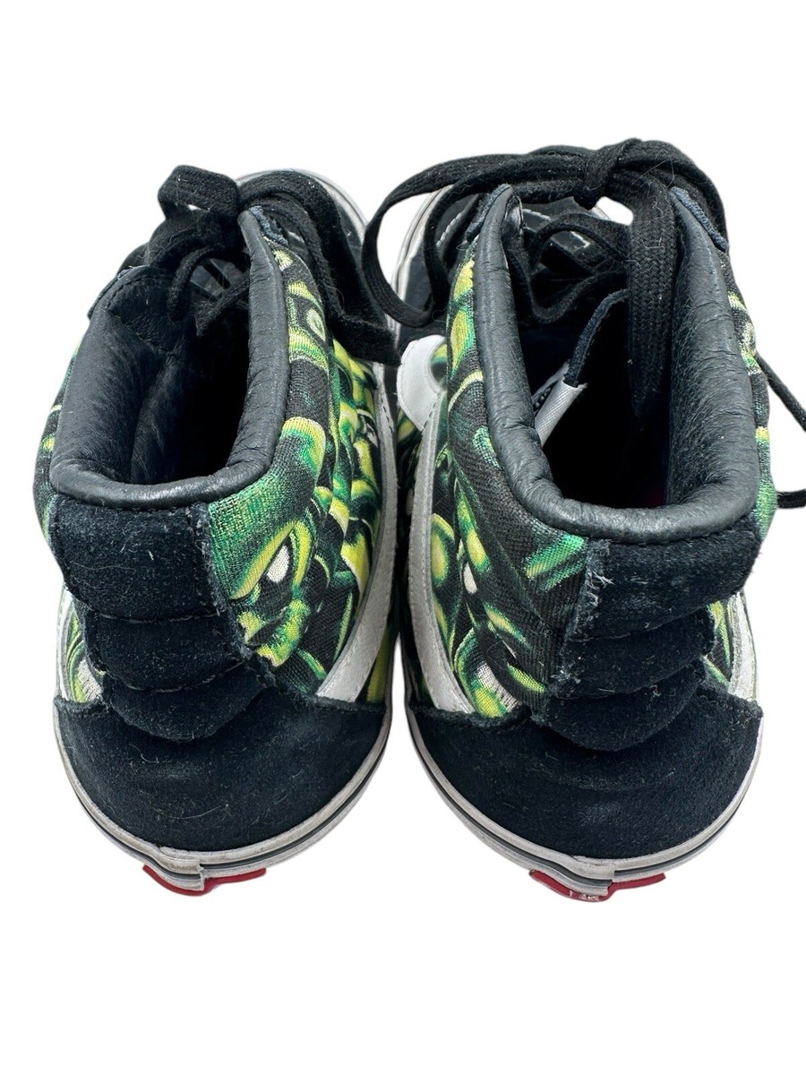 VANS Sk8-Hi x Supreme Glow-In-The-Dark Skull Pile 2018 High VANS Sk8-Hi x Supreme Glow-In-The-Dark Skull Pile 2018 High