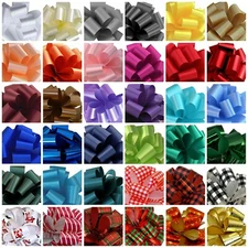 5'' Pull Bows Gift Wrapping, Basket, Wreath, Party, Wedding Decorations- 10/Set