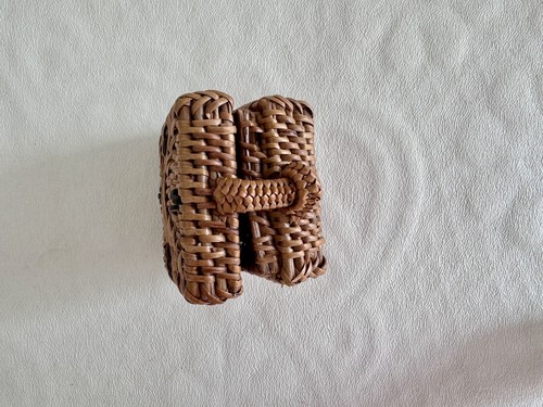 Premium Small Hand Woven Storage Box Hand Crafted Ring Box Jewellery Box - Picture 7 of 7