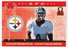2000 Pacific Omega AFC Conference Contenders Football Card #15 Plaxico Burress