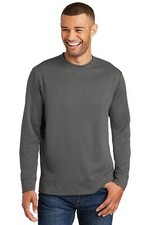 Port  Company Mens Long Sleeve Performance Fleece Crew Neck Sweatshirt PC590