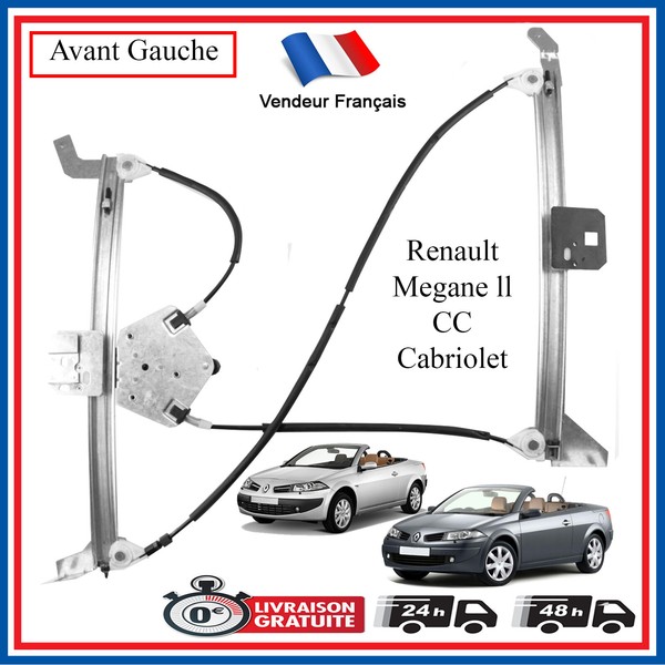 Fensterheber Vorne Links FüR Megane 2 CC Cabriolet 8201010930 8200403241-image