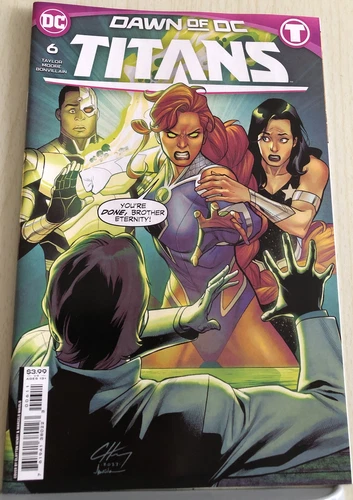 TITANS #6A - CVR CLAYTON HENRY, MARCELO MAIOLO, DC COMIC & BAGGED