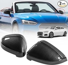 Door Side Rearview Mirror Covers Caps with Lane Assist,Exterior Mirror Covers