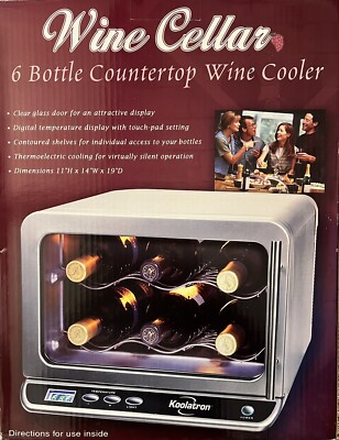 NIB Lentek Stainless Steel Kitchen Countertop Wine Cellar