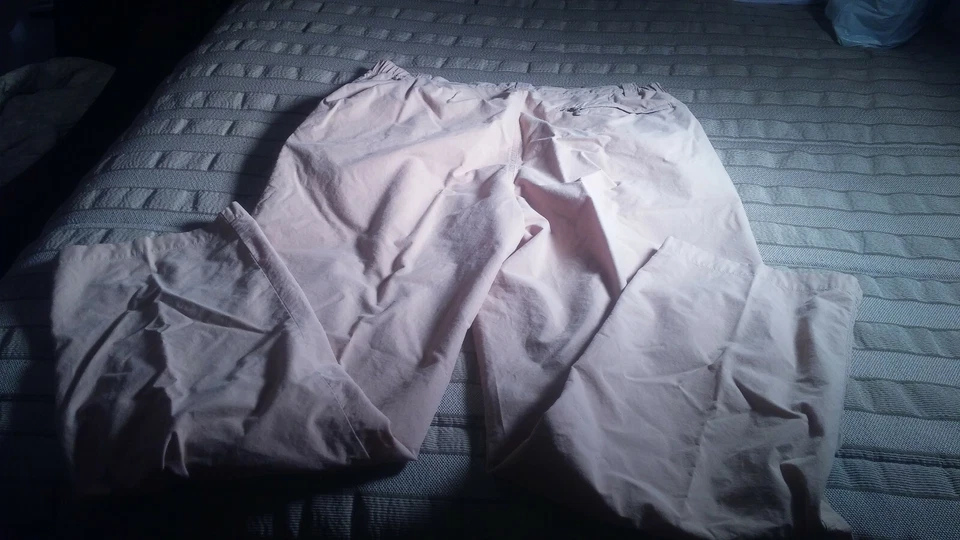 MEN'S White Sierra Khaki Insect Repellent Cotton Nylon Cargo Pants L 36-41W EUC Foto 3 de 4