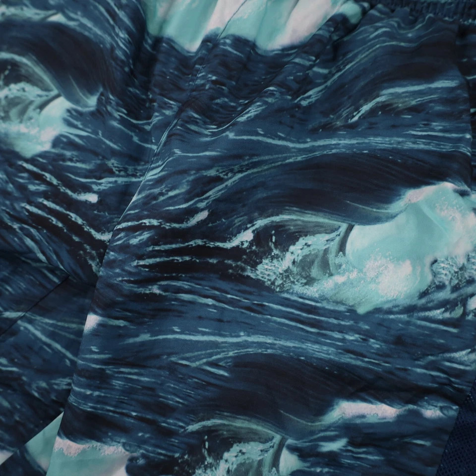 Bermuda de natação Adidas Super Nova masculina média Ocean Wave - Imagem 3 de 4