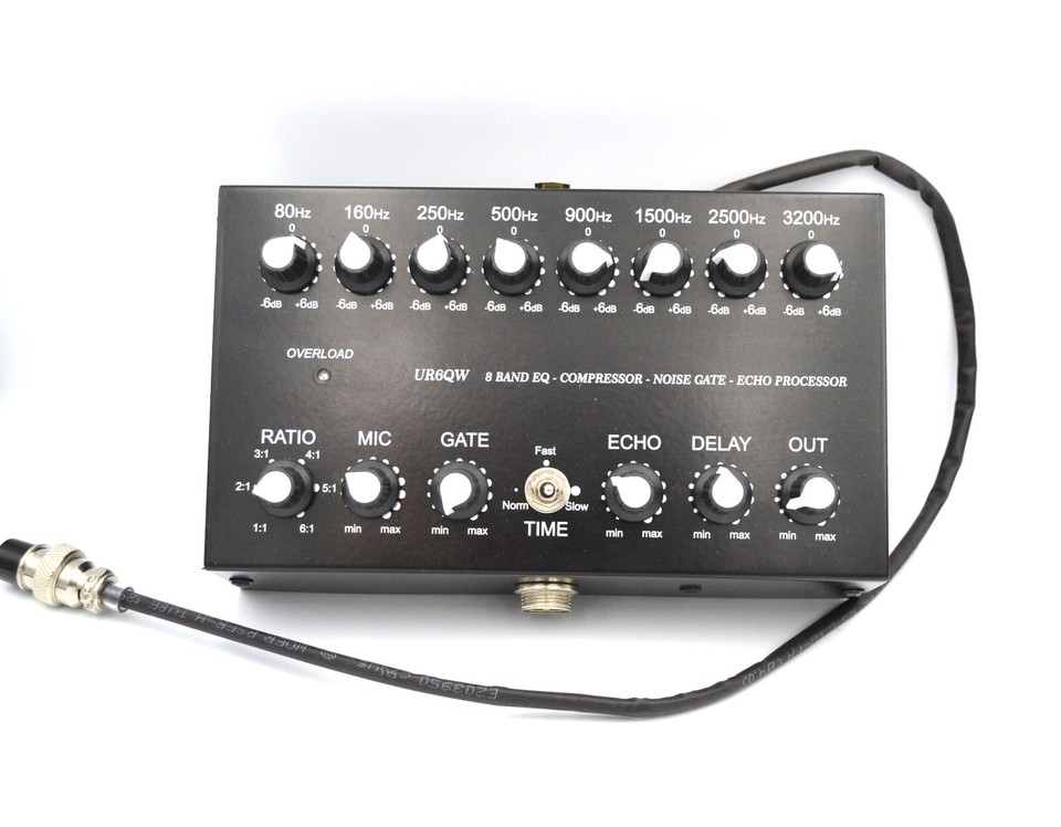 Ranger RCI 2950 2970 2995 CB Radio 10 Bande Microfono Suono EQ Rumore Roger 6 Pin - Foto 13