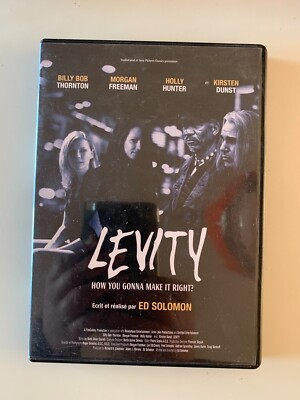 DVD LEVITY DE ED SOLOMON // BILLY BOB THORNTON - MORGAN FREEMAN - KIRSTEN DUNST