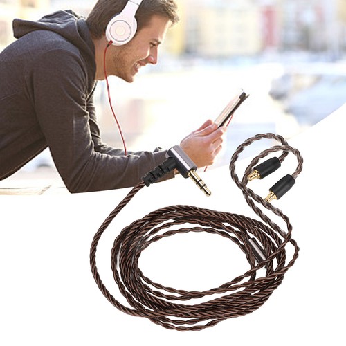 Cable de repuesto para auriculares para ATH E50 E70 LS300 CKS1100 A2DC conector cabezal ajuste - Imagen 5 de 22