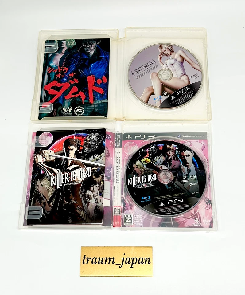 PS3 No More Heroes Lollipop Killer Is Dead Shadows of the Damned Onechanbara set - Image 3 of 4