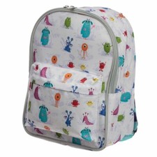 MONSTARZ MONSTERS DESIGN CHILDRENS BACKPACK RUCKSACK SCHOOL BAG BNWT NEW PUK