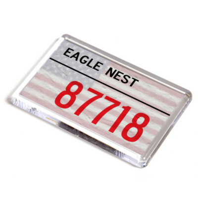 FRIDGE MAGNET - Eagle Nest, 87718 - US Zip Code