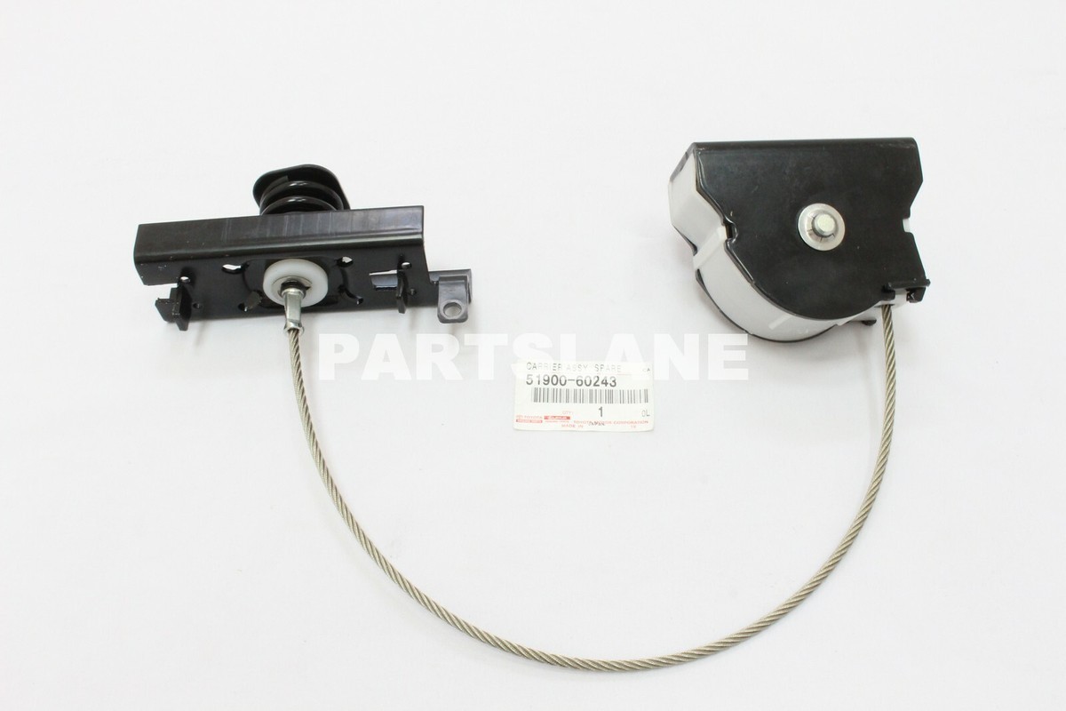 Toyota Land Cruiser HDJ100 UZJ100 OEM Genuine Spare Wheel Carrier