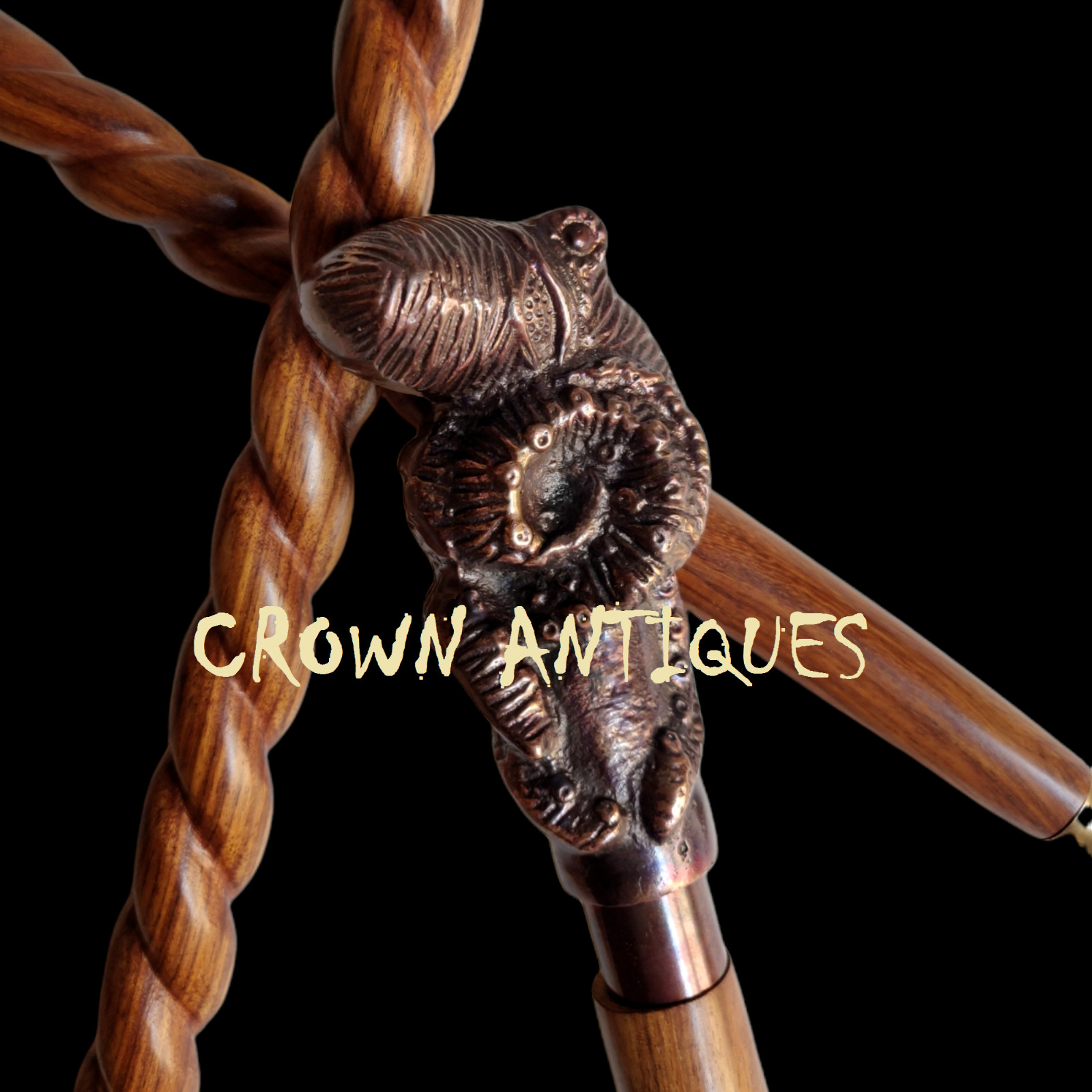 Elegant Designer Solid Brass Octopus Handle Handm… - image 6