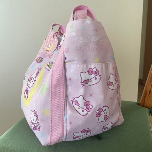 Bolso de Mano Hello Kitty Kawaii Pirate 12.5”×19”×9” Grande Raro Sanrio Nuevo - Imagen 3 de 7