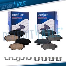 Front & Rear Ceramic Brake Pads for 2004 2005 2006 2007 2008-2010 Toyota Sienna