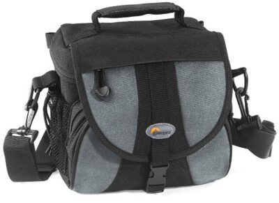 LOWEPRO EX 140 Black & Gray Shoulder Camera Bag/Satchel