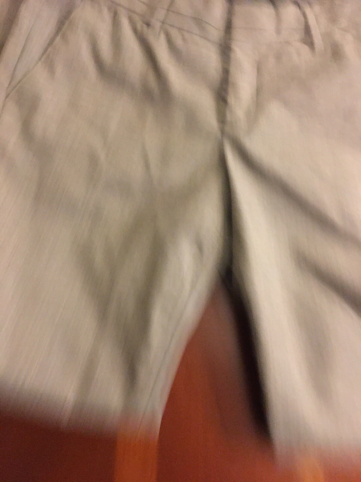 BANANA REPUBLIC Stretch Solid Light Gray Pants Ca… - image 7