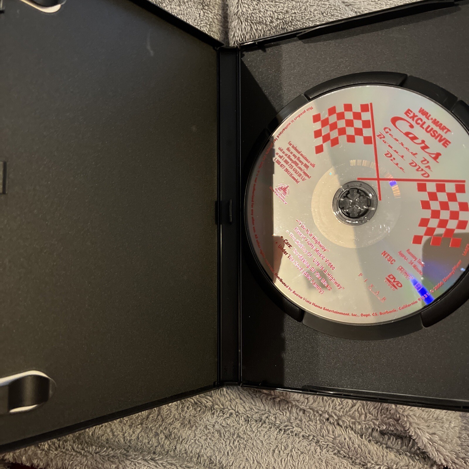 Disney's Cars Geared-up Bonus Disc (2006, Walmart Exclusive) DVD ...