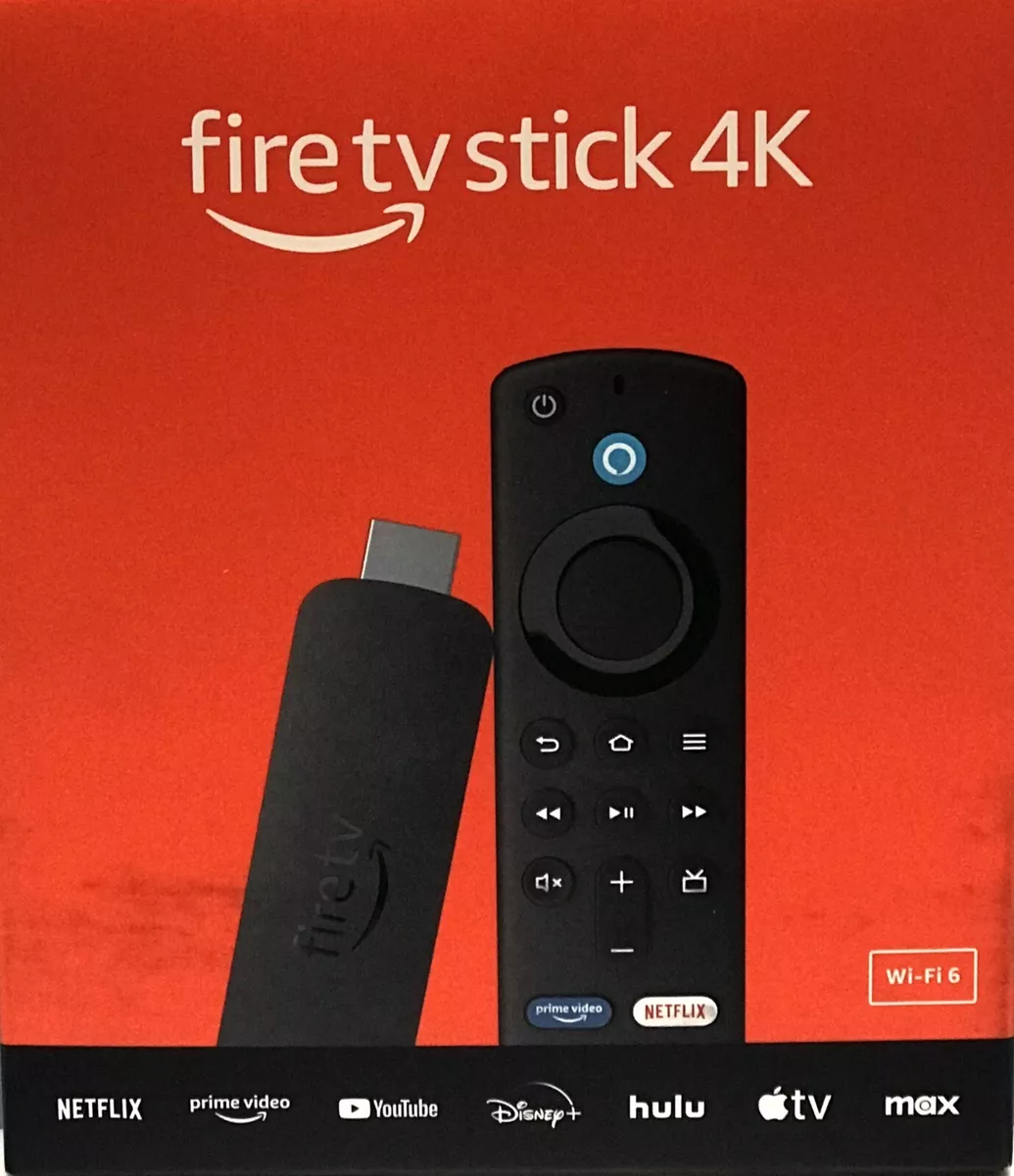 FIRE TV STICK 4K WITH NEW ALEXA VOICE REMOTE 2ND GENERATION