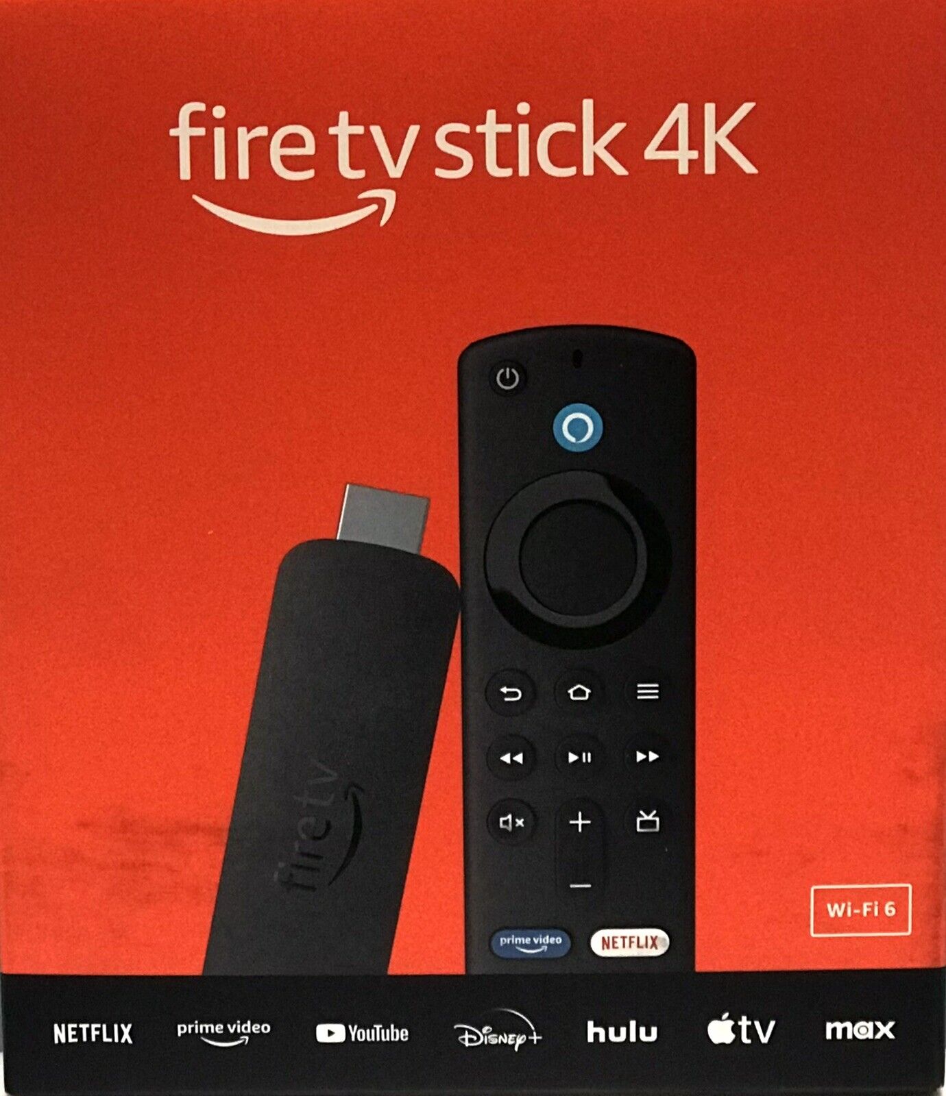 FIRE TV STICK 4K WITH NEW ALEXA VOICE REMOTE 2ND GENERATION, NEW IN  BOX