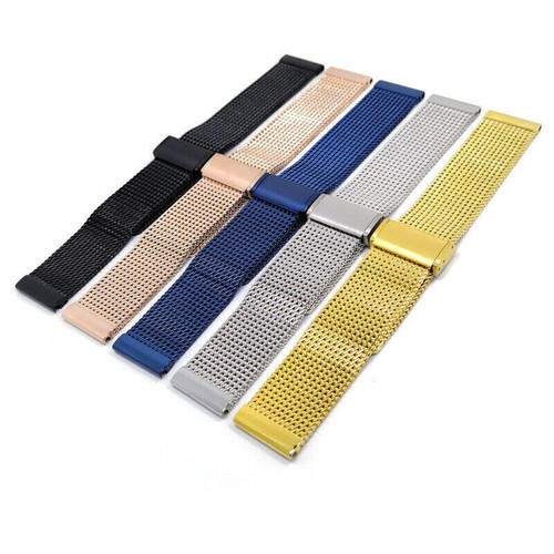 Watch Band Strap Bracelet Milanese Stainless Steel Premium 18 19 20 21 22mm - Picture 2 of 15
