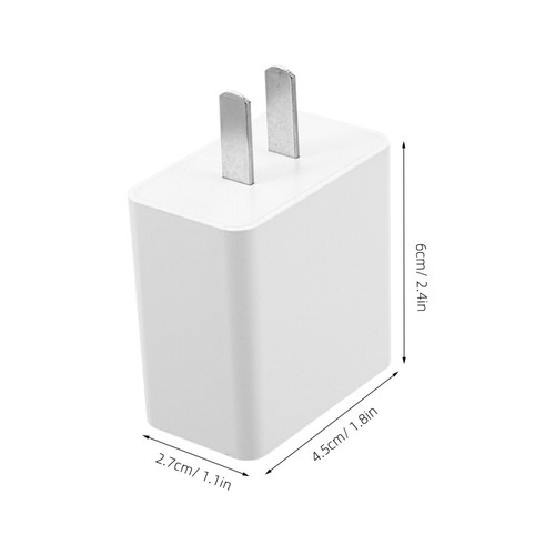 5 Pack Three Port Charging Head Block for Multiple Devices Blocks Fast Charge - 第 8/12 張圖片