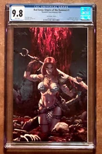 RED SONJA EMPIRE OF THE DAMNED #1 STAN YAK VIRGIN COVER A +COA LTD 333 CGC 9.8