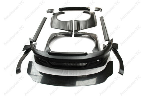 FRP pd rb Style BodyKit (Lip,Fender,Wing) For 92-95 Honda Civic Hatchback (EG) - Foto 3 di 12