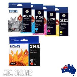 Genuine Epson 312XL,314XL High Yield Ink Cartridges x 6 For XP-15000 Printer | eBay