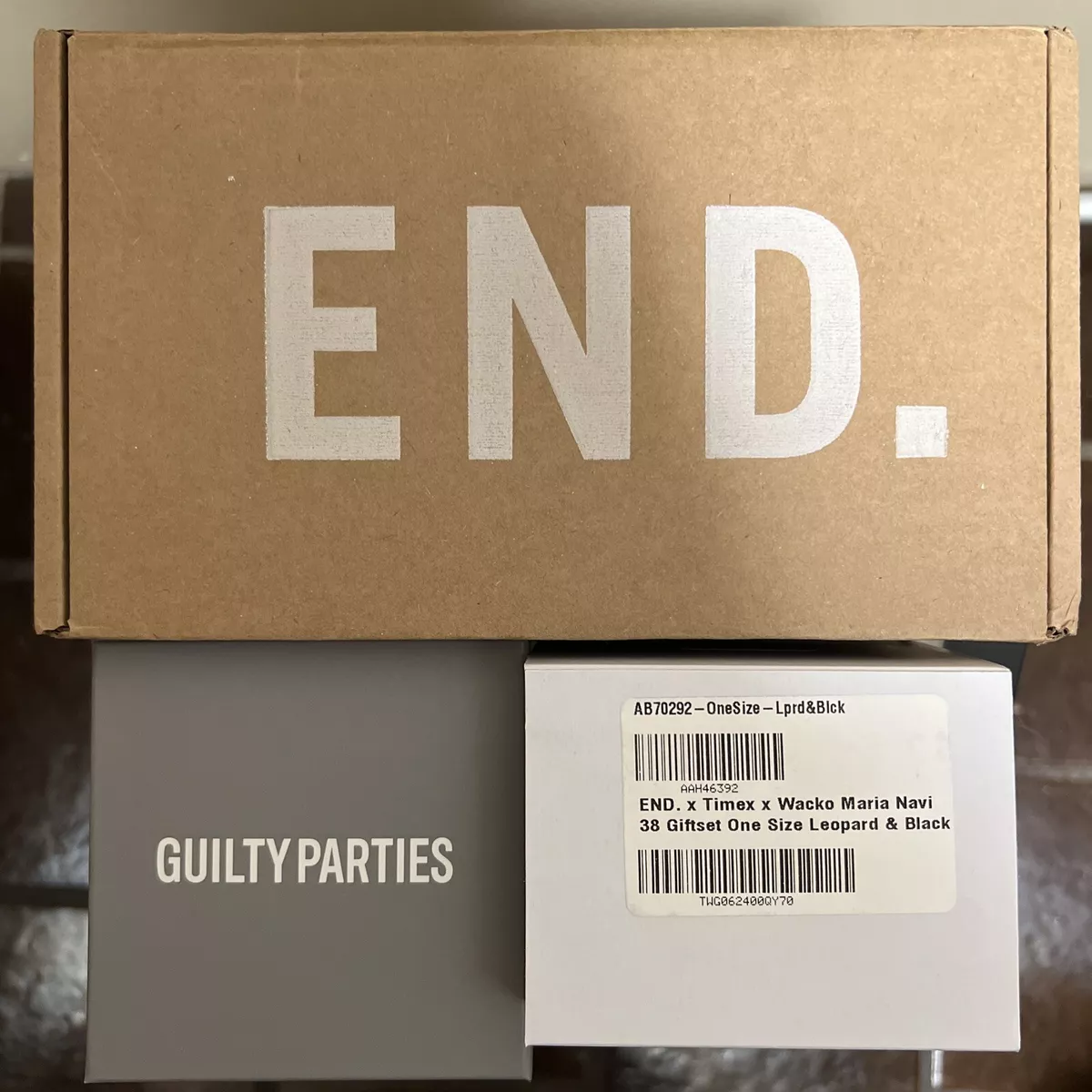 END. x Timex x Wacko Maria Guilty Parties Navi 38mm Watch Quartz