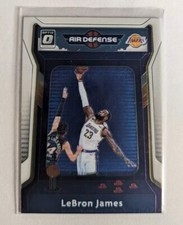 2020-21 Panini Donruss Optic Basketball LeBron James #3 Air Defense