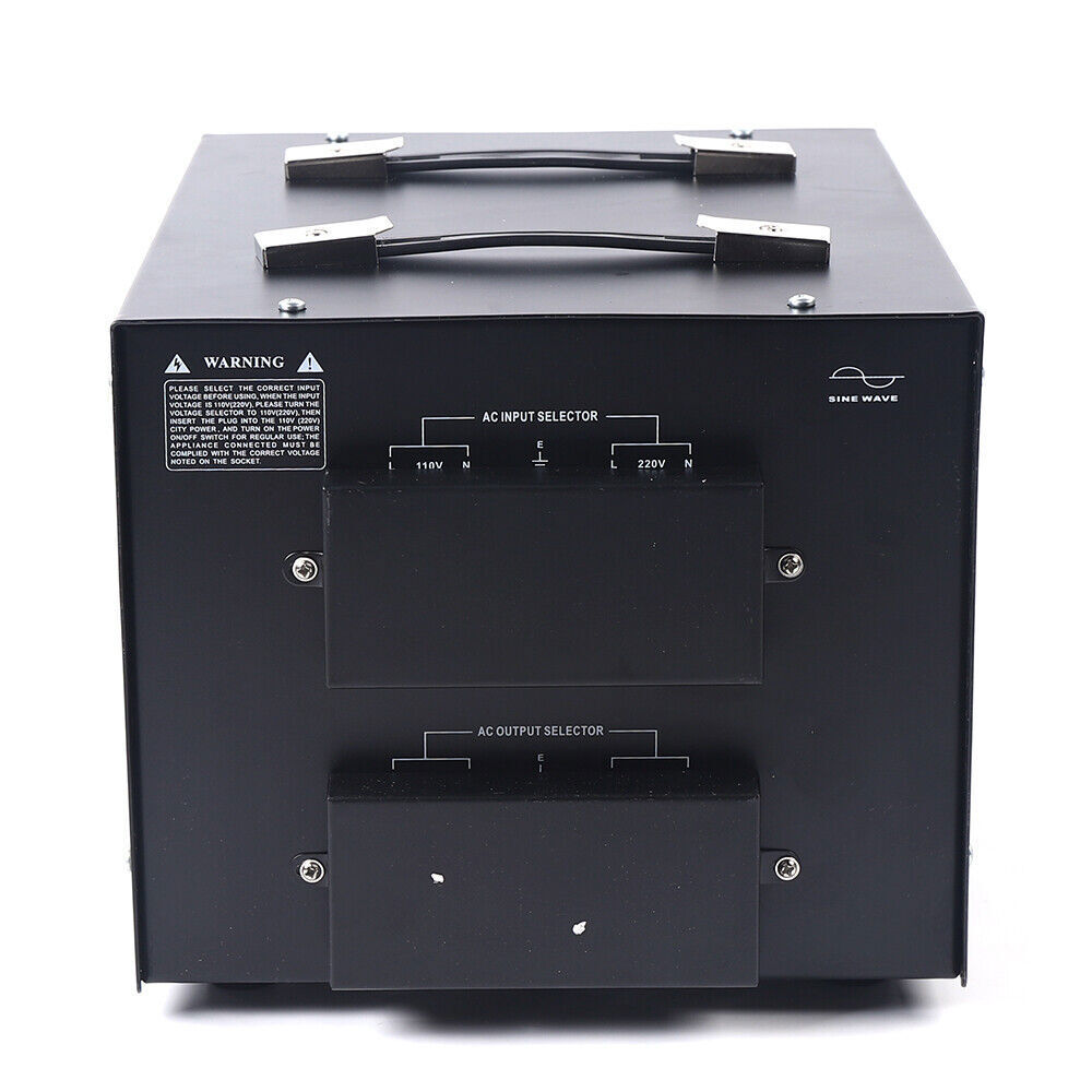 4000W/8000W Voltage Converter Transformer Step Up&Down 110V to/ from 220V NEW