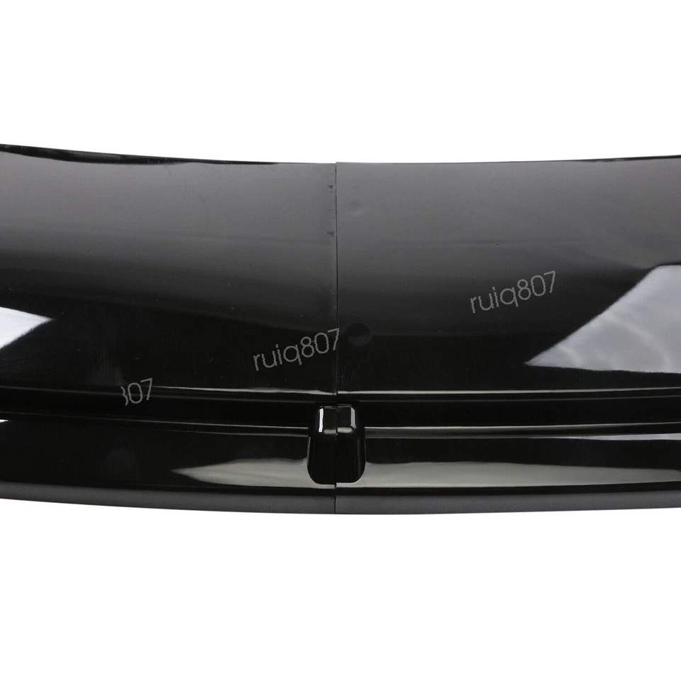 For Fiat 124 Spider Classica 86.6'' Side Skirt Rocker Panel Lip Front Diffuser - Image 4 of 4