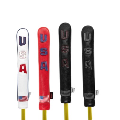 Golf Alignment Stick Cover USA Patriotic Sticks Swing Training Headcover 4colors