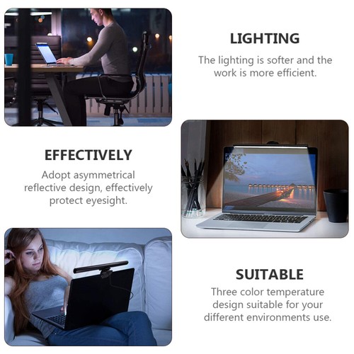 USB Powered Monitor Lamps Led Task Lamp Desktop Computer Lamp - 第 3/12 張圖片