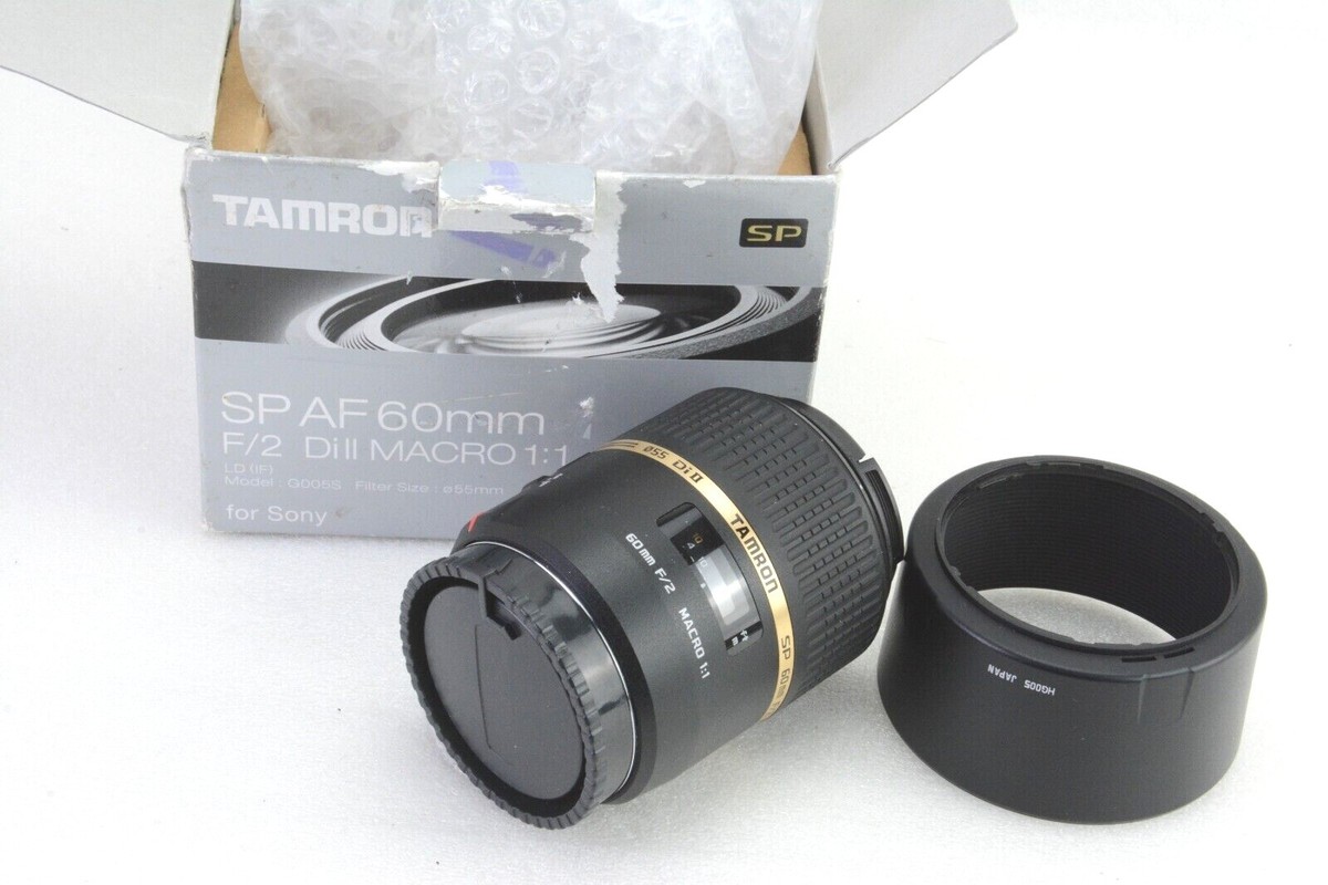 Sony A-mount, TAMRON SP AF 60mm F/2.0 Di II LD [IF] Macro 1:1 G005 