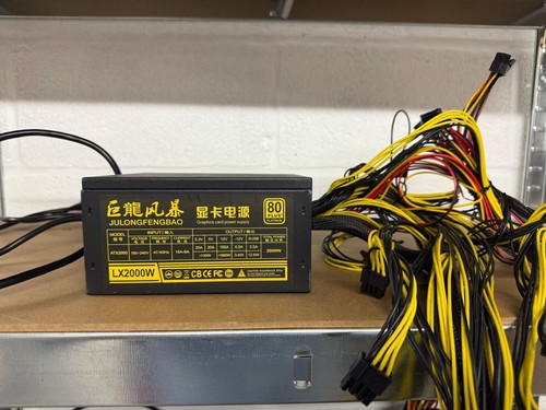 Alimentation Serveur -Mineur 2000 W + les fiches de connexion en très bon état - Photo 2/3