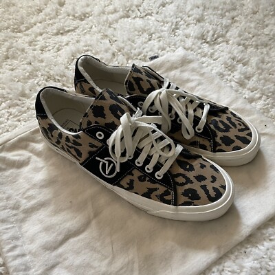 ジャパンテクノロジー ウラクサス Vans OG Sid LX Leopard Marshmallow Size 10.5 Old Skool