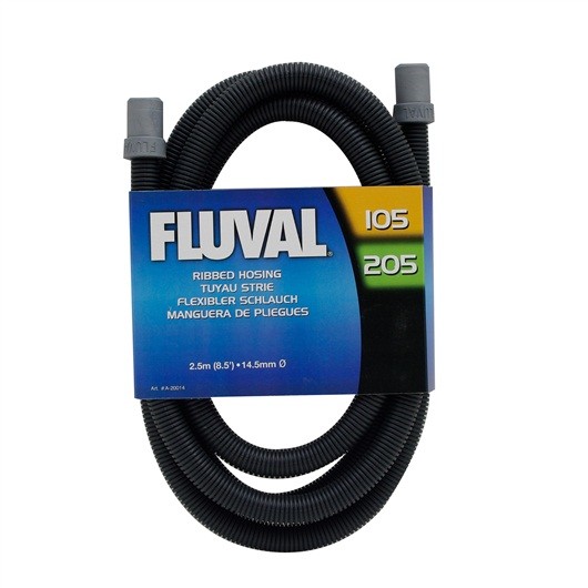 FLUVAL RIBBED HOSING 2.5M FOR 104/204 105/205 106/206 107/207