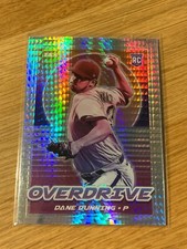 2021 Panini Chronicles Dane Dunning Overdrive Hyper 257/299 Prizm Rangers RC