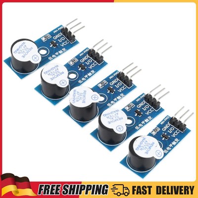 5PCS Aktive Summer Modul DIY Kit Summer Low Level Module Beep Sensor Modul
