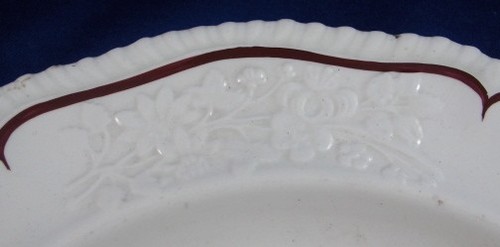 Ancien 19thC Gardner Russe Faïence Plaque Fayenze Teller Russie Creamware - Photo 3 sur 5