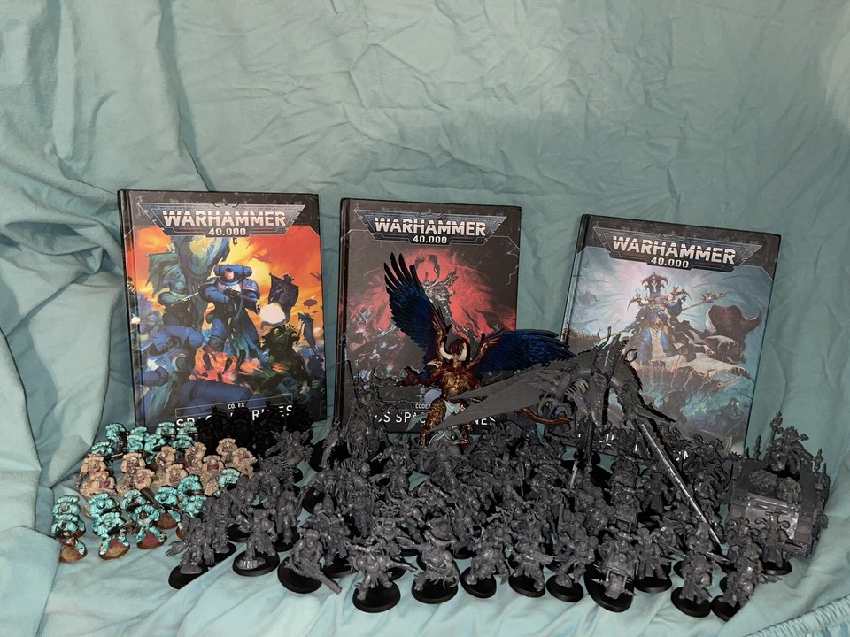 Warhammer 40K Collection, Chaos And Reg Space Marines, 1000 Sons, Check ...