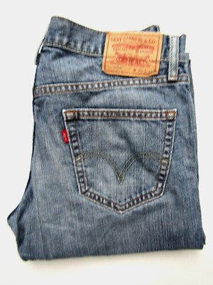 Levi's 559 Relaxed Straight Fit Herren Jeans W30 L30 Mid Blue Denim LEVF219