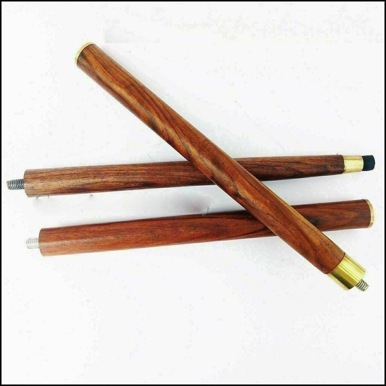 Solid Brass Dog Head Handle Walking Cane Gentlemen's … Gem