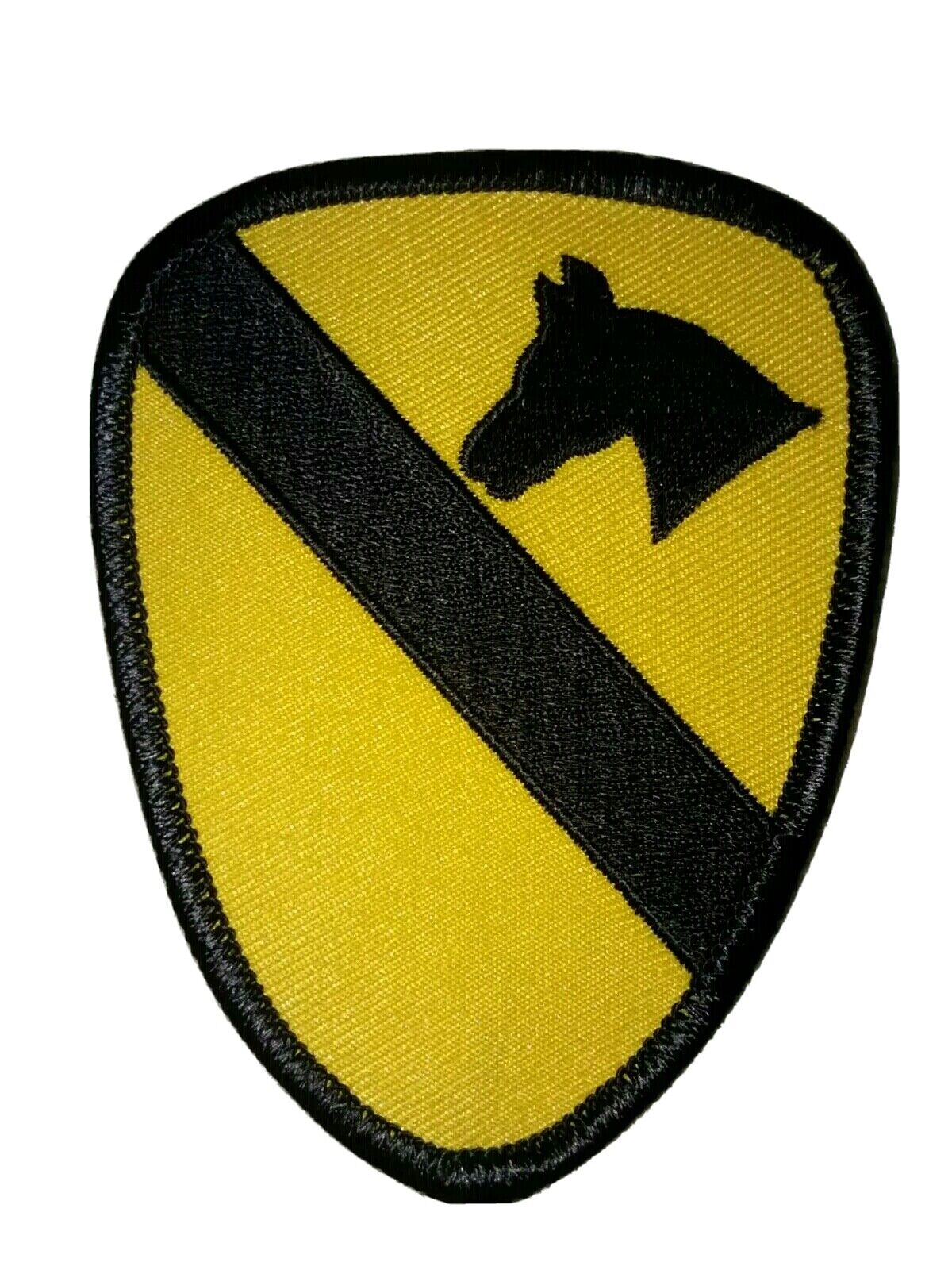 1st Cavalry US Army Patch 3.5"x2.5" Iron Sew On Vest Jacket Hat T-Shirt Hoodie