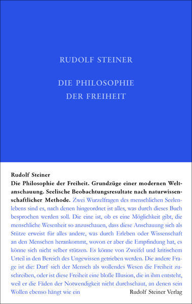 Thumbnail - Die Philosophie Der Freiheit | Rudolf Steiner | 2021 | Deutsch